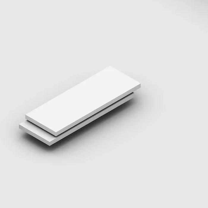 Lot de 2 tablettes galvanisées – eurokraft pro