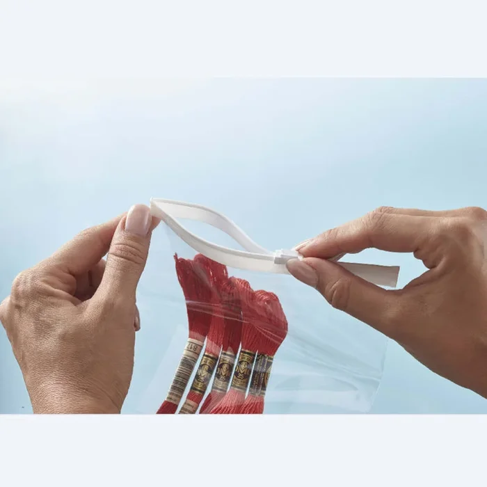 Lot de 20 sachets plastiques transparent avec curseur de fermeture -10 x 8 cm – MOTTEZ – B280SH10