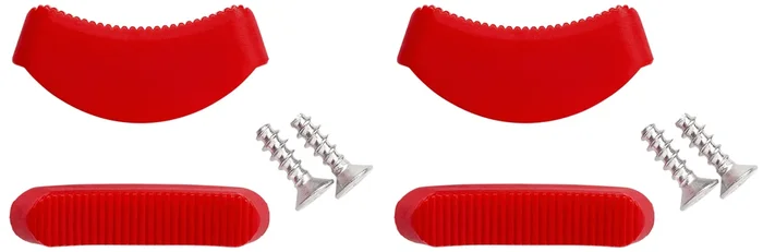 Lot de 4 mâchoires de rechange pour pinces 81 1X 250 Rouges Mono-composant KNIPEX – 8119250V01