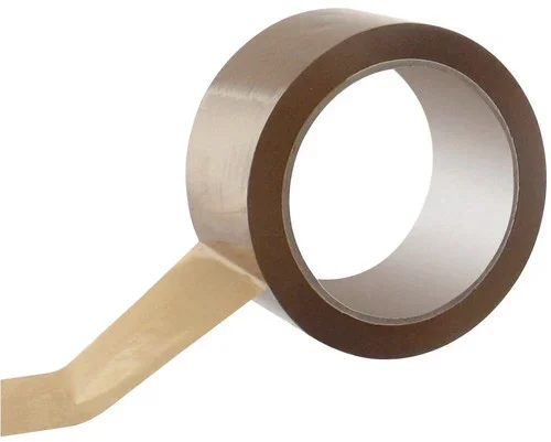 Lot de 6 rouleaux adhésif polypropylène havane 50mmx66m