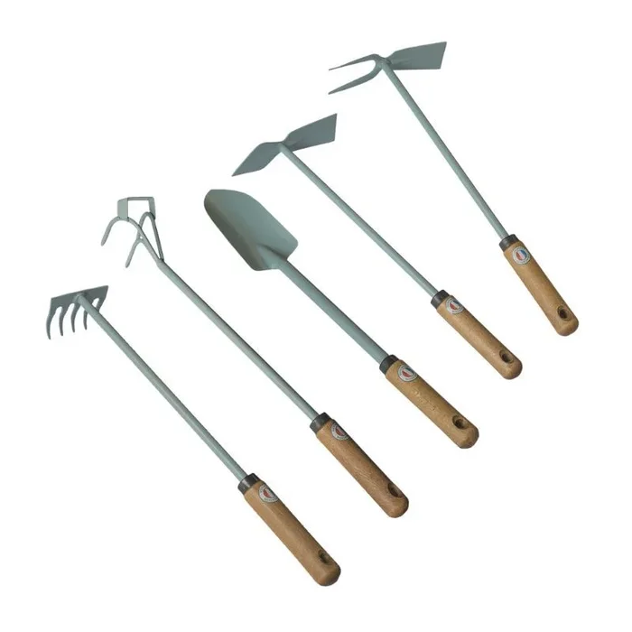 LOT OUTILS DE ROCAILLE MANCHE EXTRA-LONG 565230 + 569250 + 571205 + 572219 + 573219 PERRIN – 504207