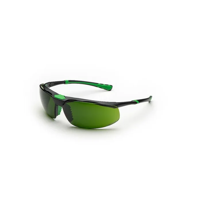 LUNETTES 5X3 SOUDEUR TEINTE VERT ANTI-RAYURES – UNIVET – 5X3.03.35.30