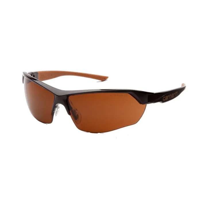 Lunettes de sécurité à branches à demi-cliquet Marron BRZ – CARHARTT – EGB11DT