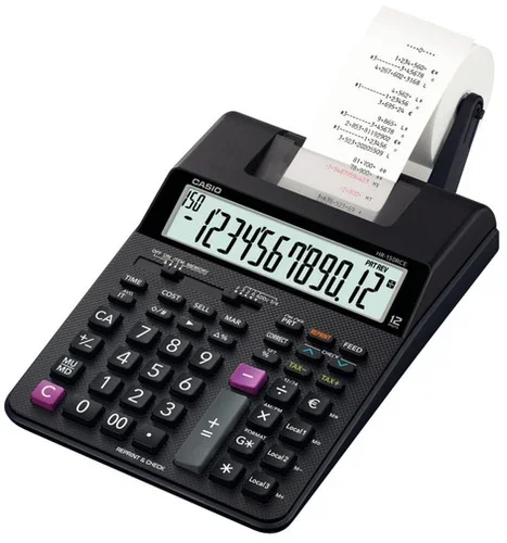 Machine à calculer imprimante de bureau Casio 12 chiffres HR-150RCE