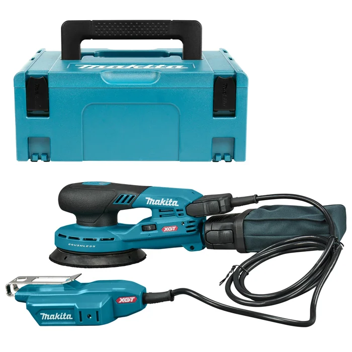 Makita BO002CGZJNL XGT 40V Li-ion Ponceuse excentrique en coffret M – 150mm