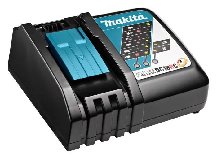 Makita DC18RC – Chargeur rapide Li-ion 7,2V – 18V – Avec système de refroidissement