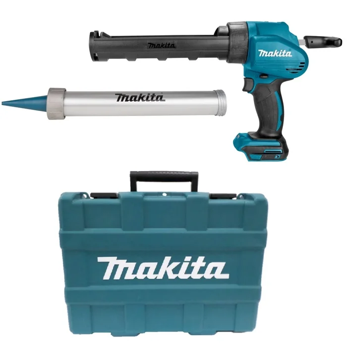 Makita DCG180ZXK – Pistolet à colle sans-fil – 18V Li-ion – Coffret & support cartouche inclus – Machine seule