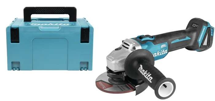 Makita DGA504ZJ Meuleuse d&rsquo;angle sans-fil – 18V Li-ion – MAKPAC – 125 mm – Brushless – Machine seule