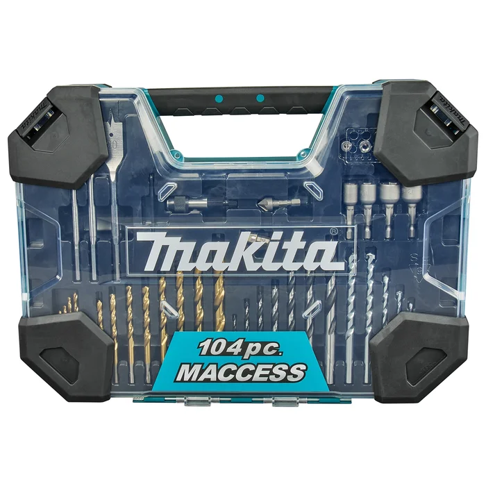 Makita E-22604 104 pièces Ensemble de forets et embouts