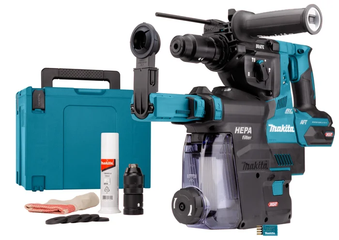Makita HR002GZ05 Perforateur burineur sans-fil – XGT 40V max Li-ion- SDS-Plus – Système d&rsquo;aspiration – 2,9 J – Brushless – Machine seule