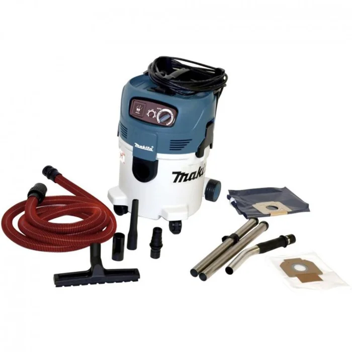 Makita VC3012M Aspirateur de chantier – 1200 W – Classe M – 30 L
