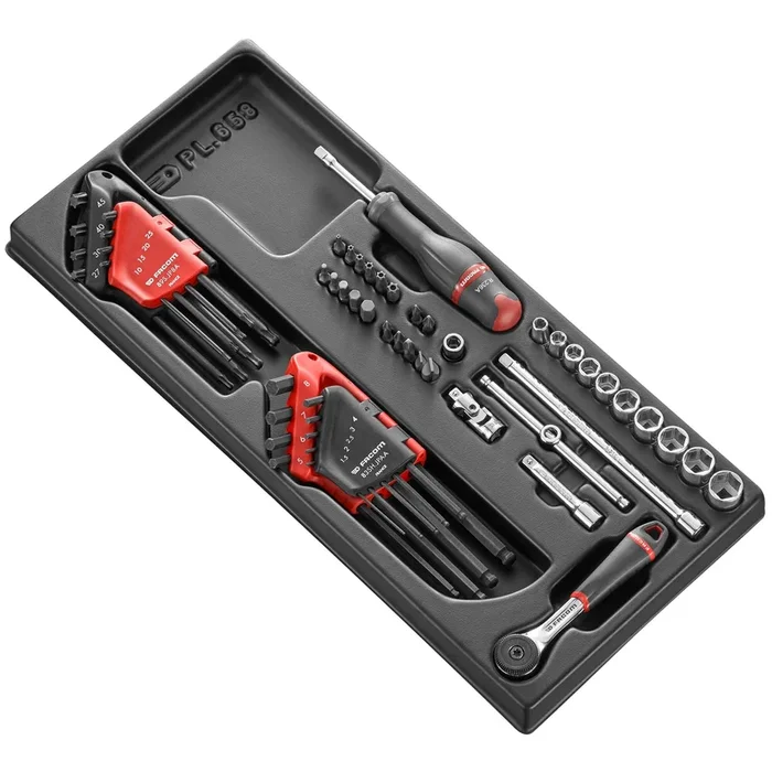 Mallette à outils Module femelle Facom, Jeu de 56 pièces