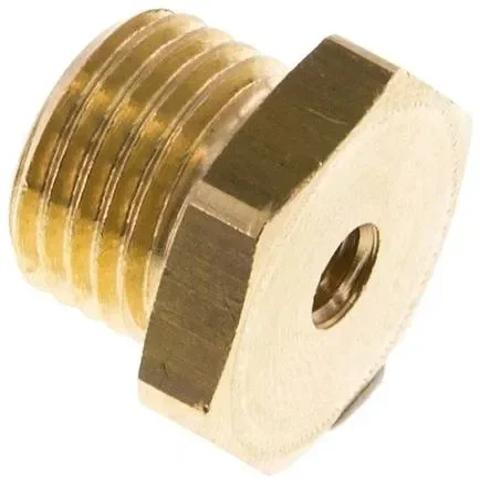 Mamelon de réduction G 1/4&Prime;(M) – M 5(F), laiton