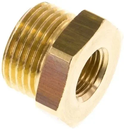 Mamelon de réduction G 3/8&Prime;(M) – G 1/8&Prime;(F), laiton