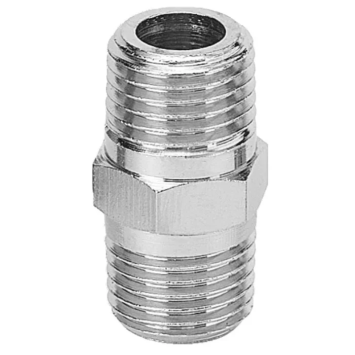 Mamelon double Prevost avec filetage extérieur conique A2 1212 R 1/2 x R 1/2