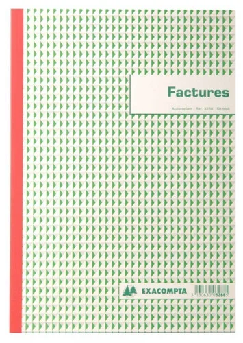 Manifold Factures NCR 21 x 29,7 cm 50 triplicatas