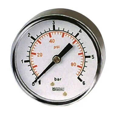 Manomètre RS PRO, 0psi à 160psi, raccord BSP 1/8pouce, Ø cadran 50mm