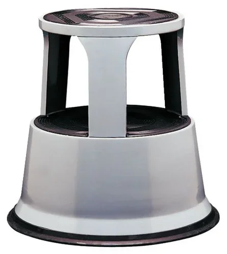 Marchepied roulant gris foncé