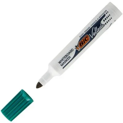 Marqueur effaçable à sec Bic Velleda 1711 – pointe ogive – 2,5 mm – vert
