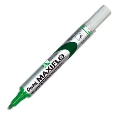 Marqueur effaçable à sec Pentel Maxiflo – pointe ogive moyenne 4 mm – vert