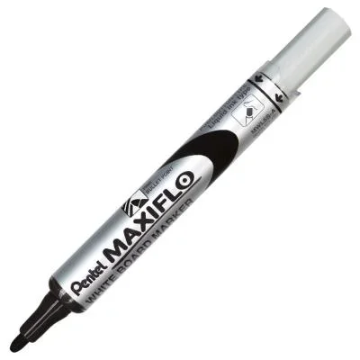 Marqueur effaçable sec Pentel Maxiflo L5S-A – pointe ogive moyenne – noir