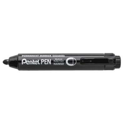 Marqueur permanent Pentel NXN50 – rétractable pointe conique moyenne 6 mm – Noir