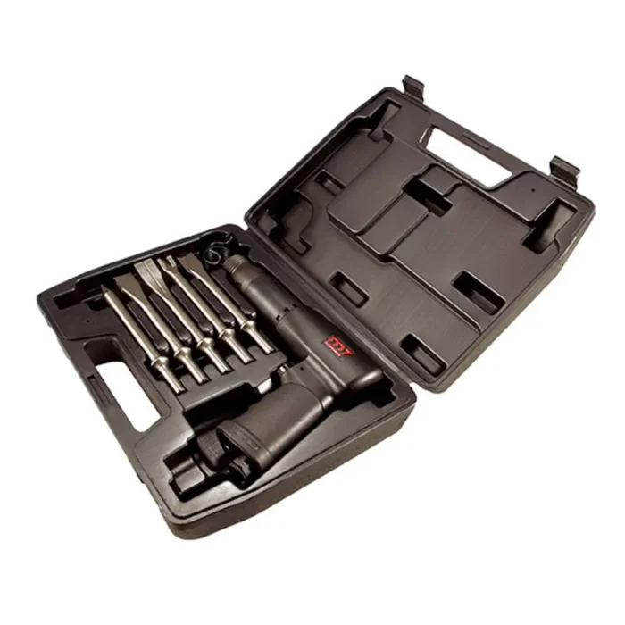 Marteau burineur pneumatique SC0617C Mighty Seven en coffret avec accessoires – 7 pieces