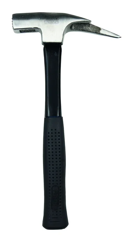 Marteau de charpentier manche fibre de verre noir avec aimant DIMOS – 135546