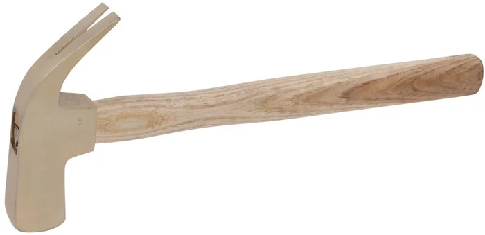 Marteau de coffreur BRONZEplus manche hickory, tête 300g, 310mm KS TOOLS – 963.2150