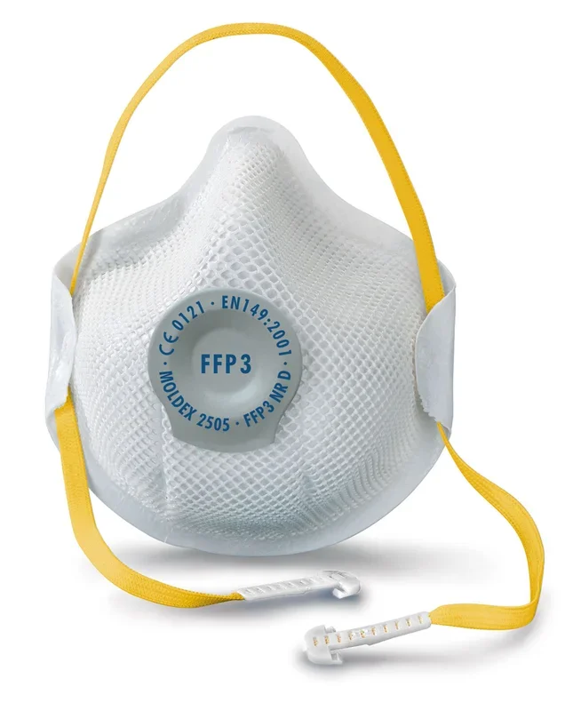 MASQUE FFP3 NR D AVEC SOUPAPE SMART LOT DE 10 – MOLDEX – 250501