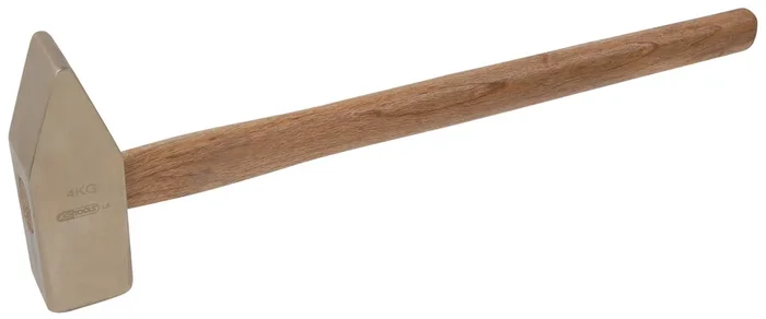 Masse BRONZEplus manche hickory, tête 6000g, 900mm KS TOOLS – 963.2034