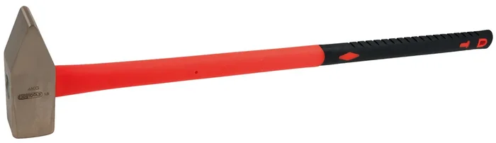 Masse BRONZEplus manche tri-matière, tête 3000g, 900mm KS TOOLS – 963.2040