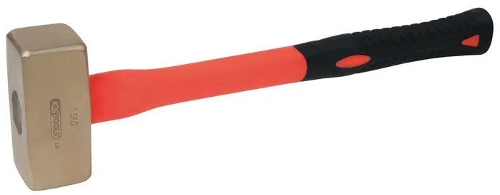 Massette BRONZEplus manche tri-matière, tête 2500g, 400mm KS TOOLS – 963.2065