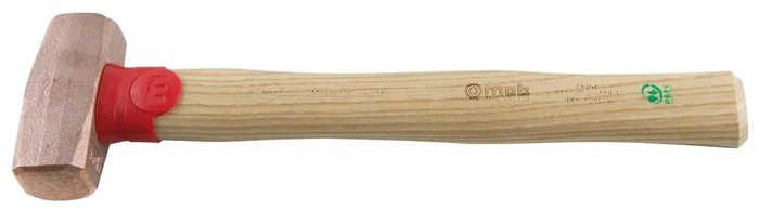 MASSETTE CUIVRE FORGEE MANCHE FRENE 400G MOB – 0365040201
