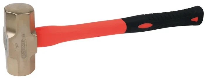 Massette octogonales BRONZEplus manche tri-matière, tête 8000g, 900mm KS TOOLS – 963.2091