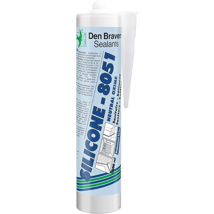 Mastic silicone neutre 8051 batiment et sanitaire cartouche de 300ml
