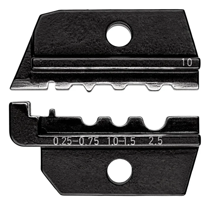 Matrices pour 97 43 200 – Sertissage pour cosses tubulaires 0,5 à 2,5mm² KNIPEX – 974910