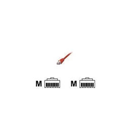 Mcl cable rj45 cat6 1.0 m red câble de réseau rouge 1 m f/utp (ftp)