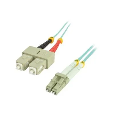 Mcl fjom3/sclc-50m câble infiniband et à fibres optiques sc lc lc/sc couleur aqua