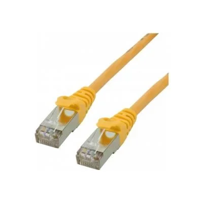 Mcl ic5k99azzz06ash05j câble de réseau jaune 0,5 m cat6a s/ftp (s-stp)
