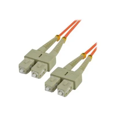Mcl jarretière optique om2 duplex multimode 50/125 – sc / sc 5m