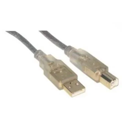 Mcl mc922ab/tg-3m câble usb usb 2.0 usb a usb b transparent