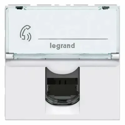 Mécanisme prise RJ45 – gamme Mosaic – blanc