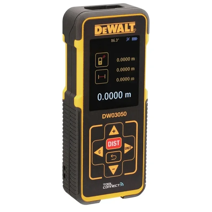 Mesure laser 50 m Bluetooth – étui, 3 piles AAA – DW03050-XJ – DEWALT