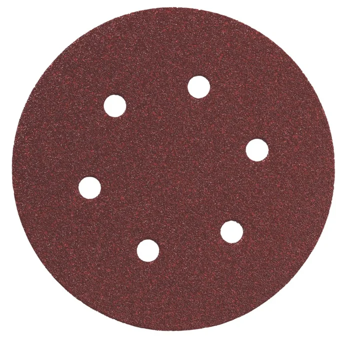 Metabo 624066000 Jeu de 25 disques abrasifs – K60 / 80 / 120 – 150mm