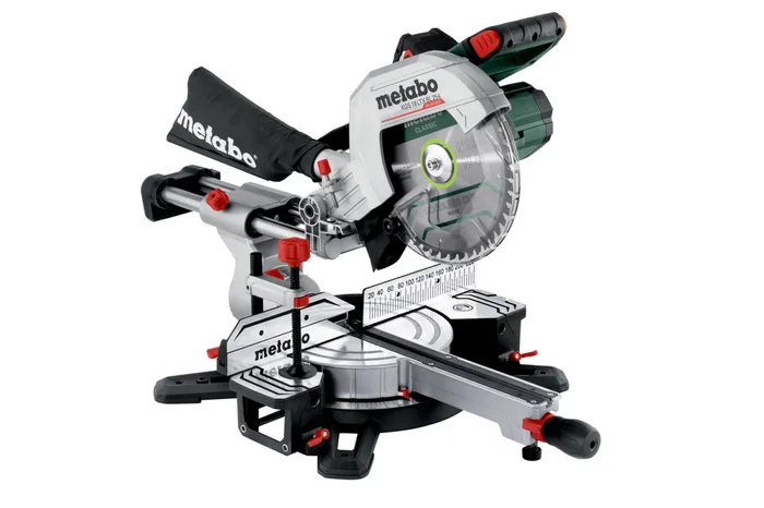 Metabo KGS 18 LTX BL 254 LiHD Ensemble de scie à onglet à batterie (1x 4Ah) – 254 x 30 mm