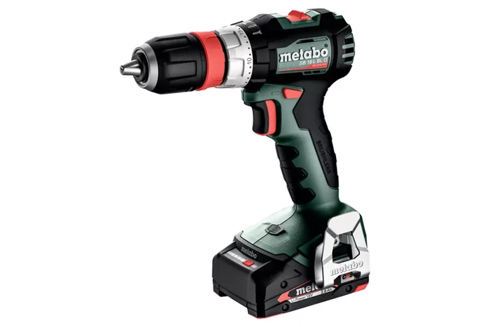 Metabo SB 18 L BL Quick 18V Li-ion perceuse à percussion/visseuse sans fil (2x batterie 2,0Ah) dans MetaBox – 65Nm