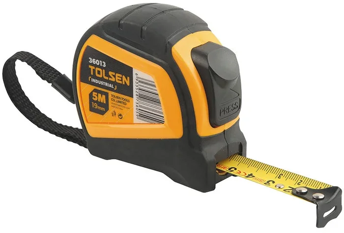 Metre ruban abs bi-matiere 8mx25mm (36015) TOLSEN – 100257