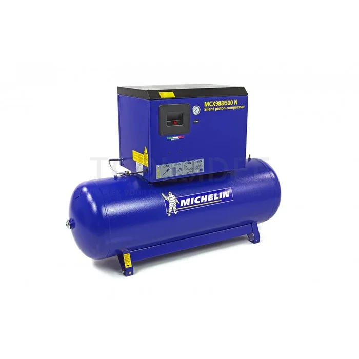 Michelin Compresseur à amortissement sonore de 10 ch 500 litres MCX 988/500 N