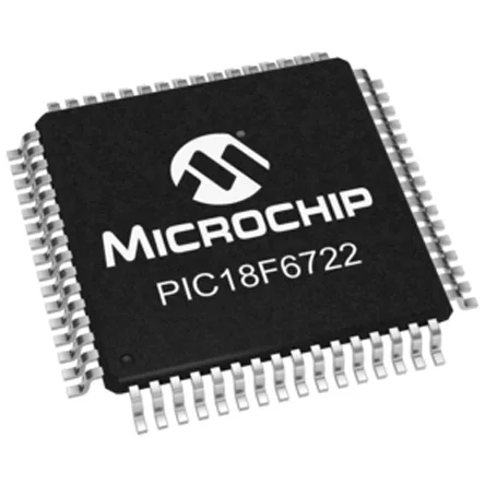 Microcontrôleur, 8bit, 3,936 ko RAM, 1,024 ko, 128 ko, 40MHz, TQFP 64, série PIC18F